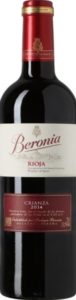 Beronia D.O. Rioja Tempranillo 12 meses crianza en bodega de vinos Casa Gerardo